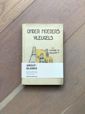 About Blanks │ Notitie- & Schetsboek van Vintage Boekkaft - Moeder Vleugels