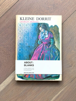 About Blanks │ Notitie- & Schetsboek van Vintage Boekkaft - Kleine Dorrit