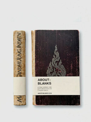 About:Blanks Vintage notitie- & Schetsboek - Paars2