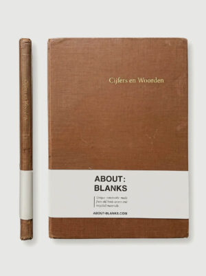 About:Blanks Vintage notitie- & Schetsboek - Bruin4