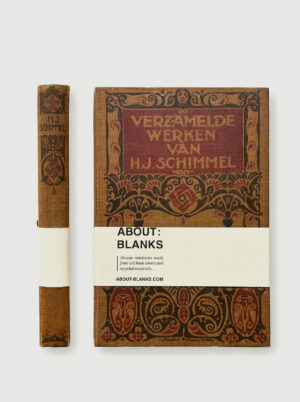 About:Blanks Vintage notitie- & Schetsboek - Bruin6