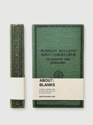 About:Blanks Vintage notitie- & Schetsboek - Groen2