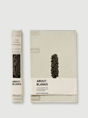 About:Blanks Vintage notitie- & Schetsboek - Wit1
