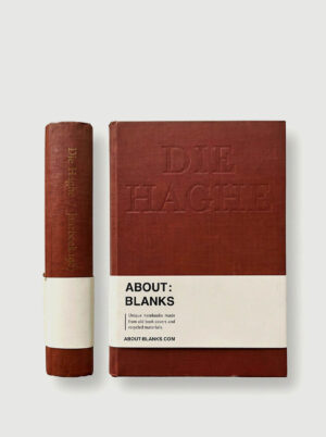 About:Blanks Vintage notitie- & Schetsboek - Bruin6