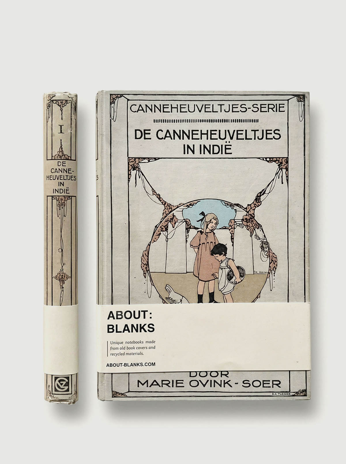 About:Blanks Vintage notitie- & Schetsboek - Wit3