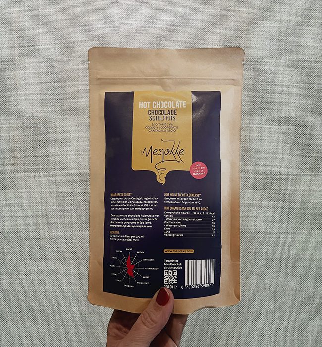 Mesjokke chocolade-snippers